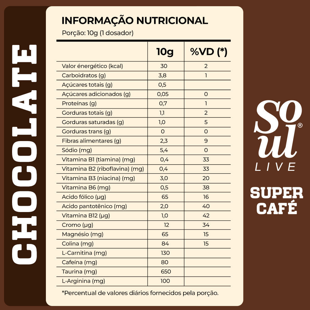 Super Café Chocolate 220g